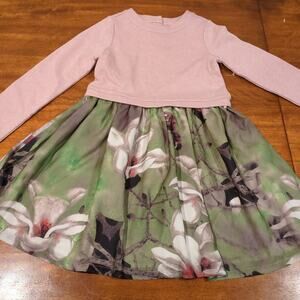 Delux Disney store girls long  sleeve dress size 7/8